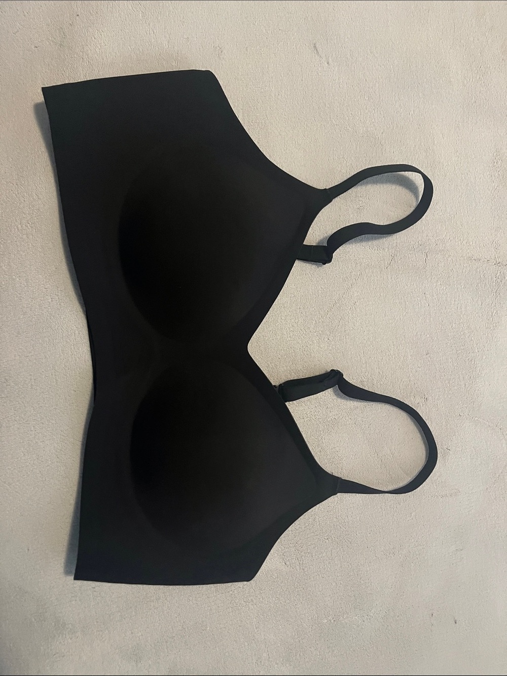 NWOT OEAK Seamless Wirefree Black Jelly Bra